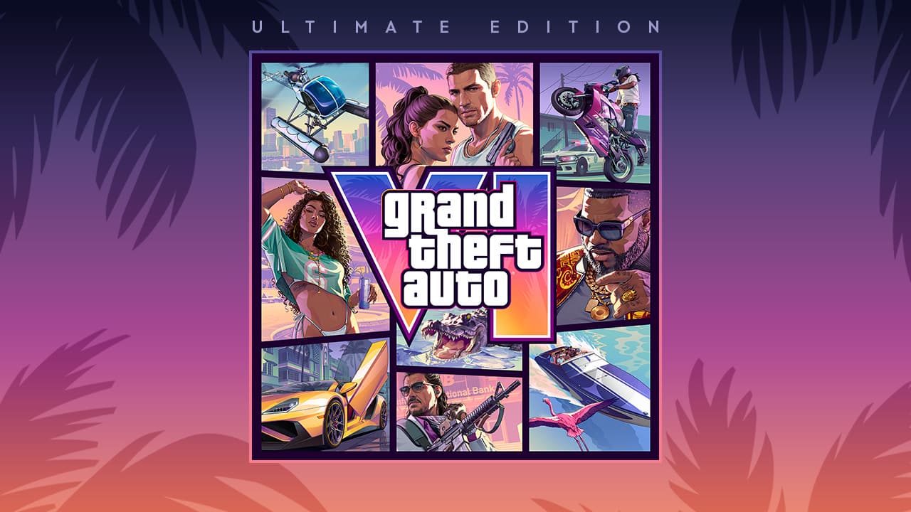 Grand Theft Auto VI Ultimate Edition artwork on the Rockstar Store